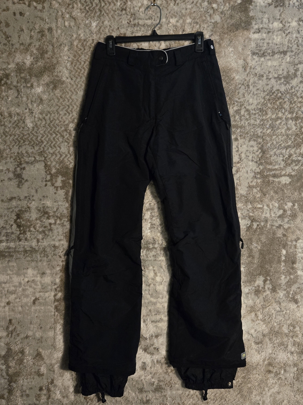 Women's Black Utility Snow Pants - Durable Outdoor Wear